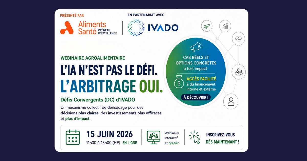 Webinaire – L&rsquo;IA n&rsquo;est pas le défi, l&rsquo;arbitrage oui